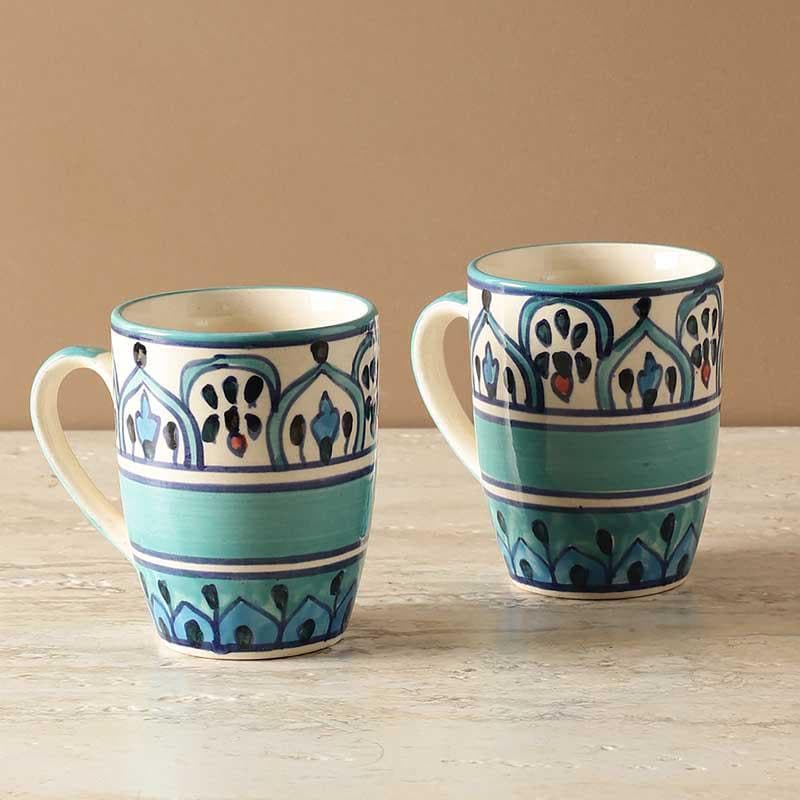 Empress Ceramic Coffee Mug (300 mL Each) - Set of Two media 5