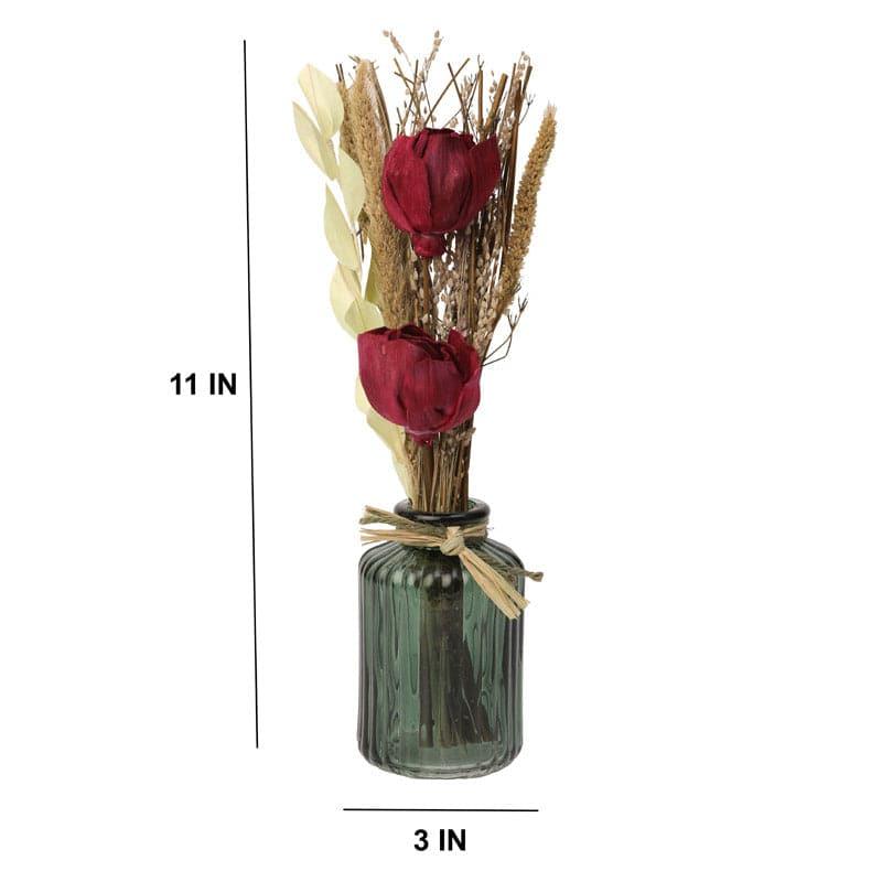 Vintage Decorative Vase with Dried Flowers media 4