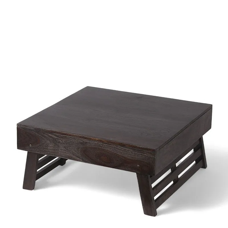 Servon Sheesham Wooden Center Table - Taupe media 5