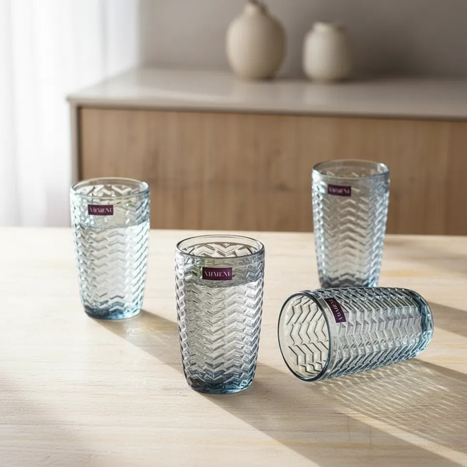 Chevs Tall Glass (390 ml ) - Set Of Four media 1