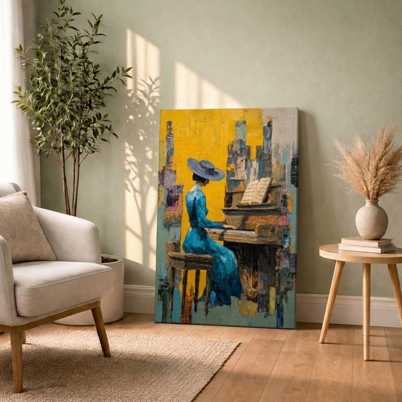 Melody in Motion Canvas Wall Art
