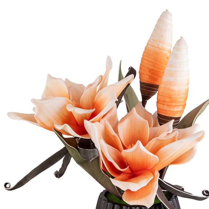 AarviDecor Sunset Bloom Foam Artificial Flowers media 6
