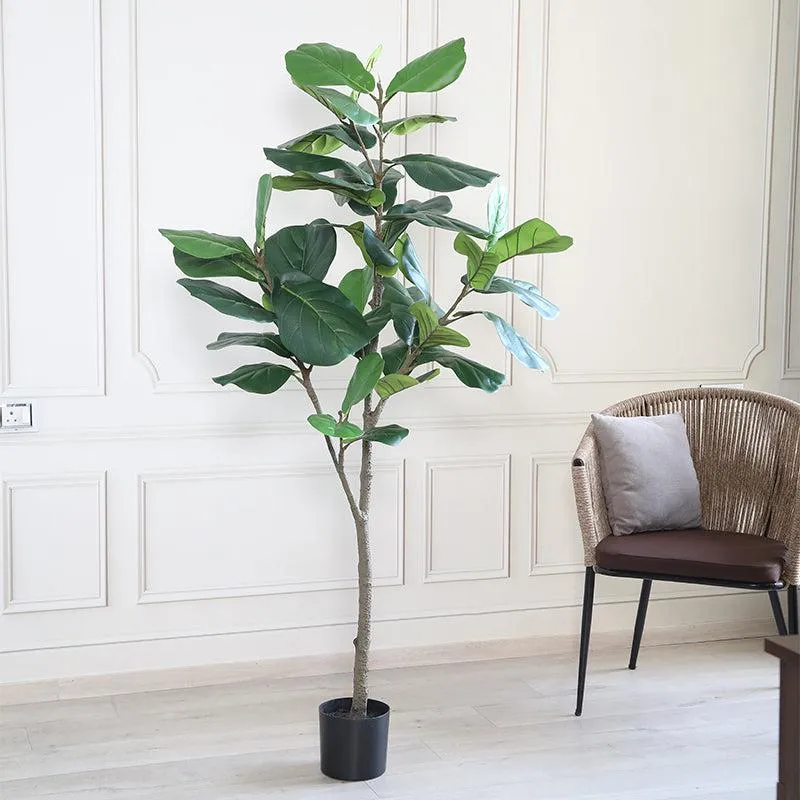 Mystic Meadow Artificial Plant With Black Plastic Pot - 5.8 Feet media 3