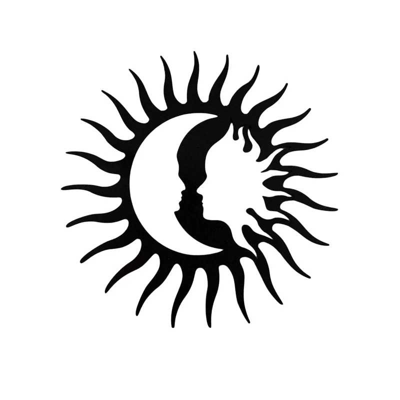 Sun Silhouettes Iron Wall Accent media 4