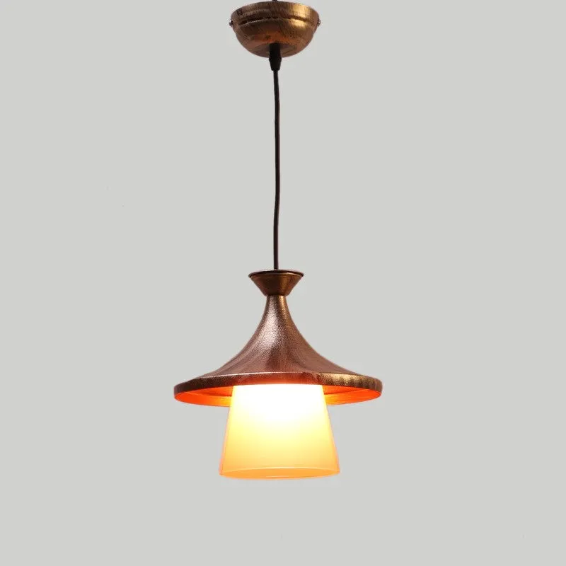Amber Shine PVC Ceiling Lamp media 4