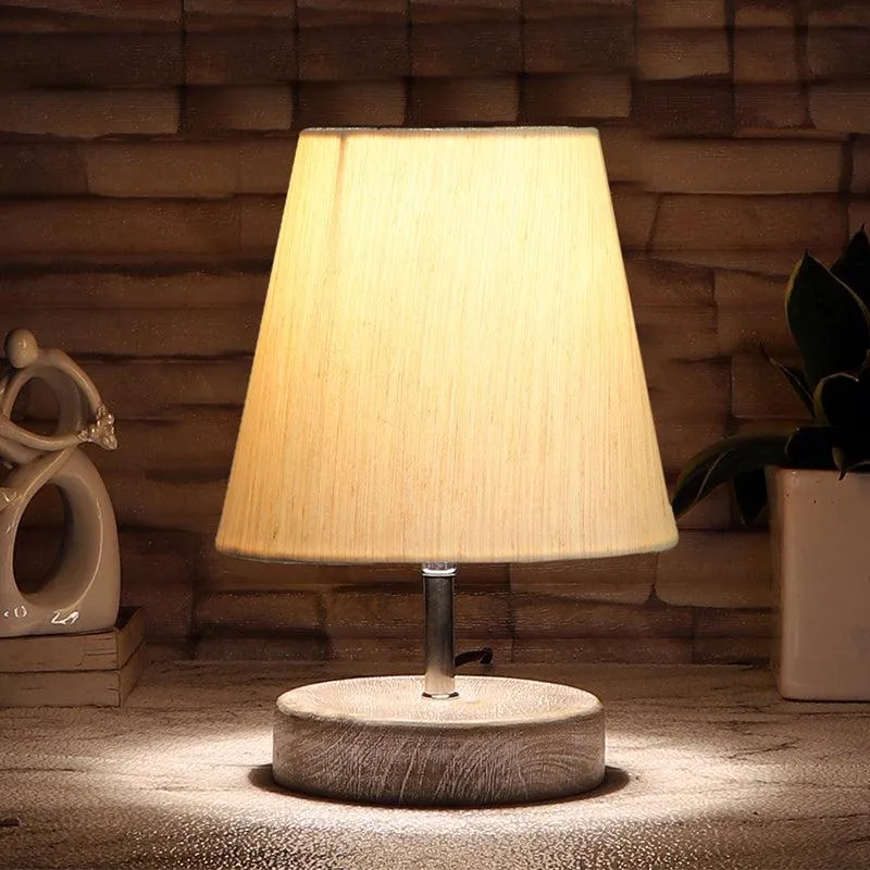 Renvo Fabric Table Lamp - White media 1