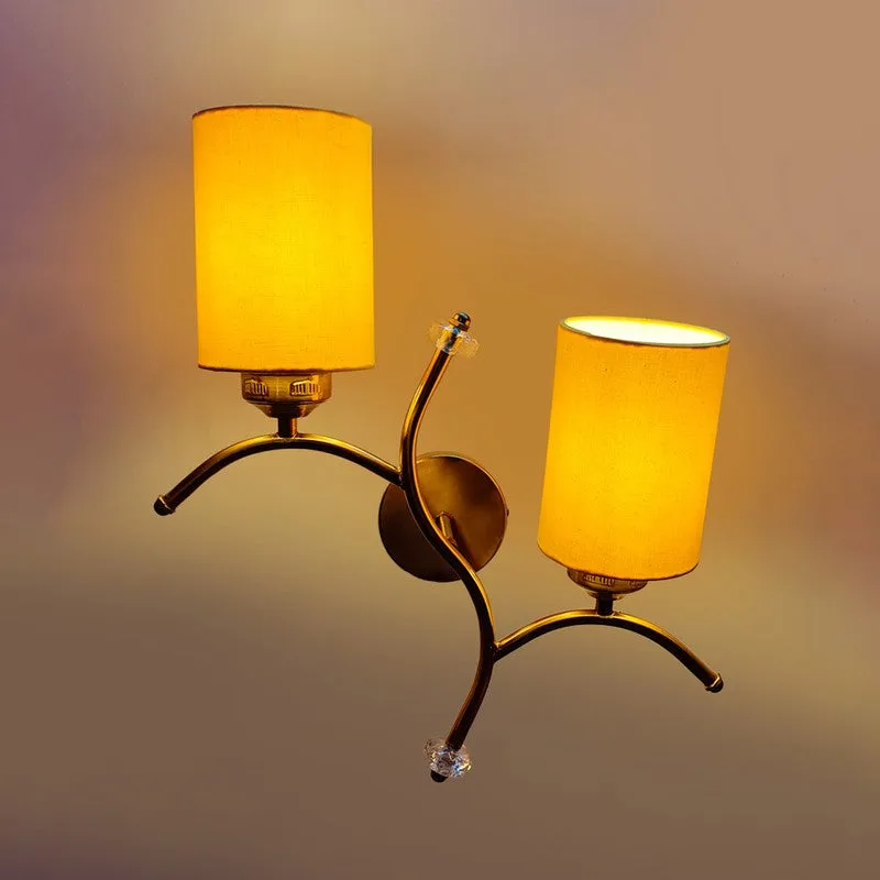 LumiBranch Dual Cotton Wall Lamp - Yellow media 6