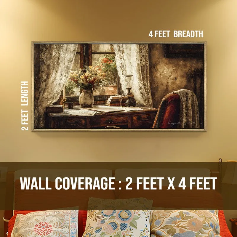 Intimate Candlelit Outlook Vintage Wall Art media 8