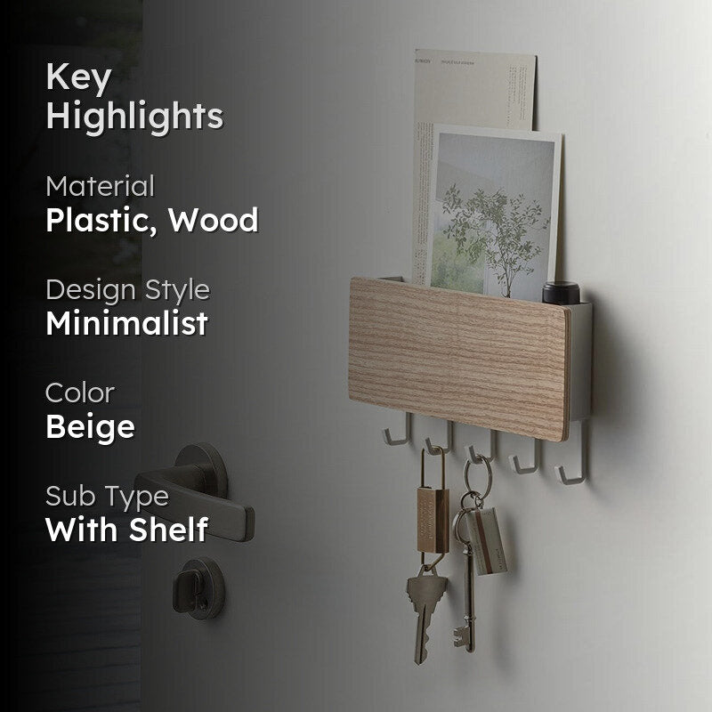 Onio Key Holder - Beige media 2