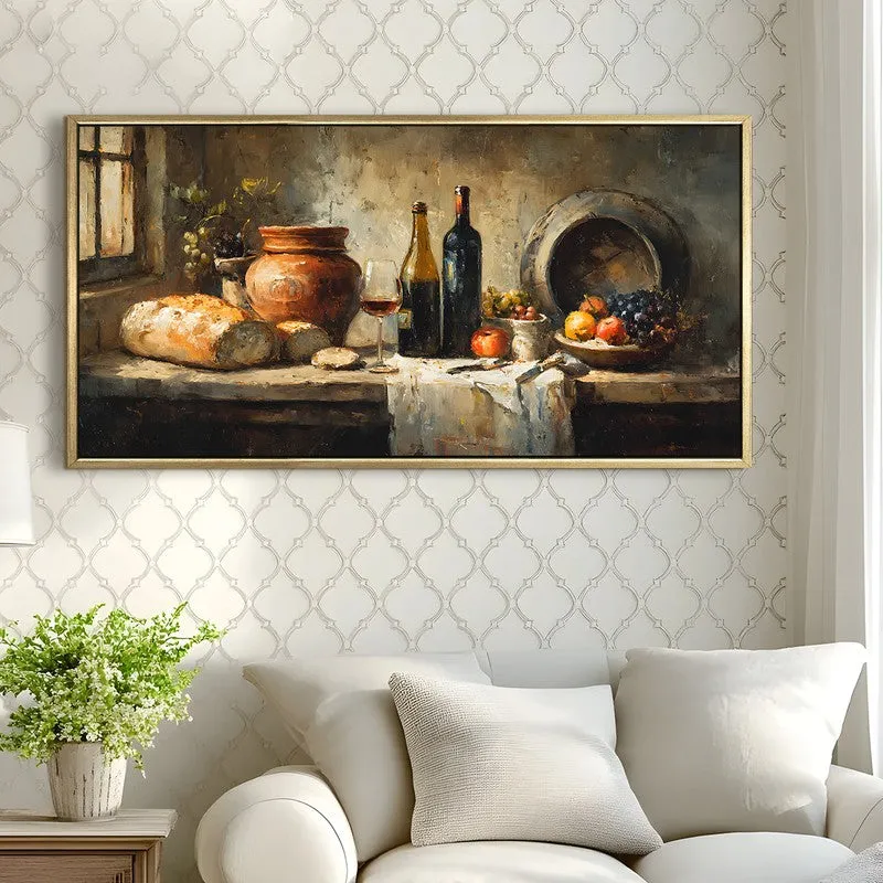 Windowlight Canvas Wall Painting With Frame media 4
