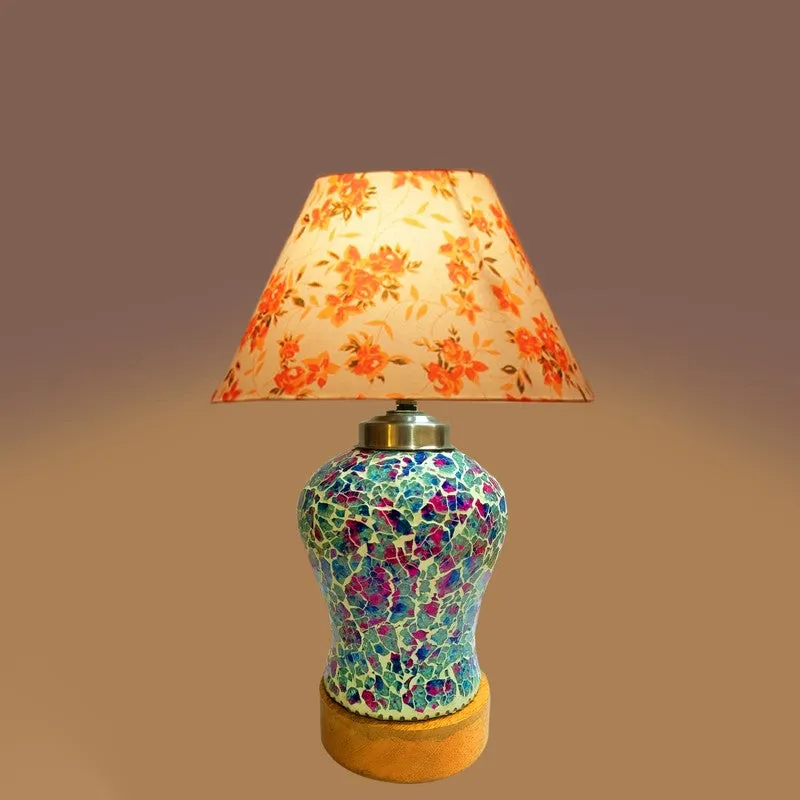 Floranisse Fleur Cone Wooden Table Lamp media 5