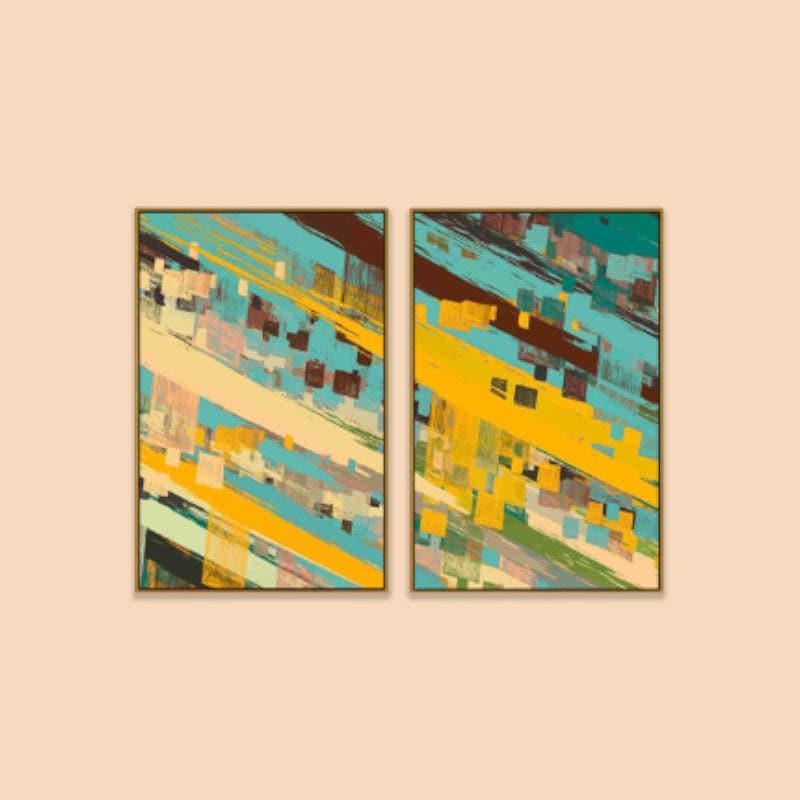 Deconstructed Wall Art - Set Of Two media 5