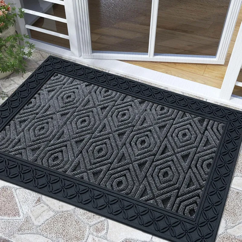 Coire Hexa Coir Door Mats - Grey media 3
