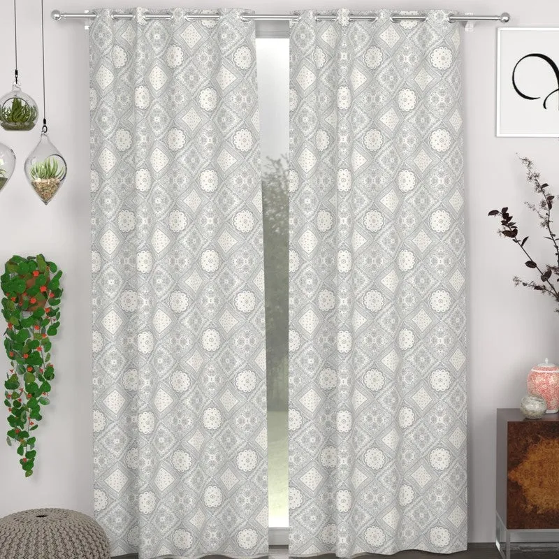 Solid Aura Drape Curtains - Set of Two media 3