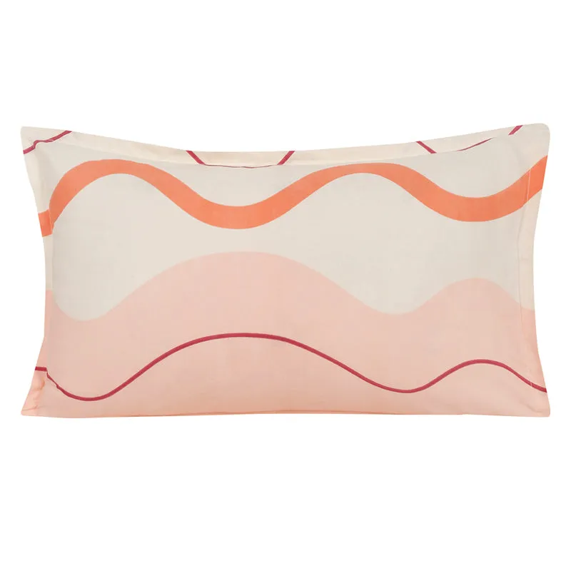 Nero Wave Pillow Cover - Set Of Two media 3