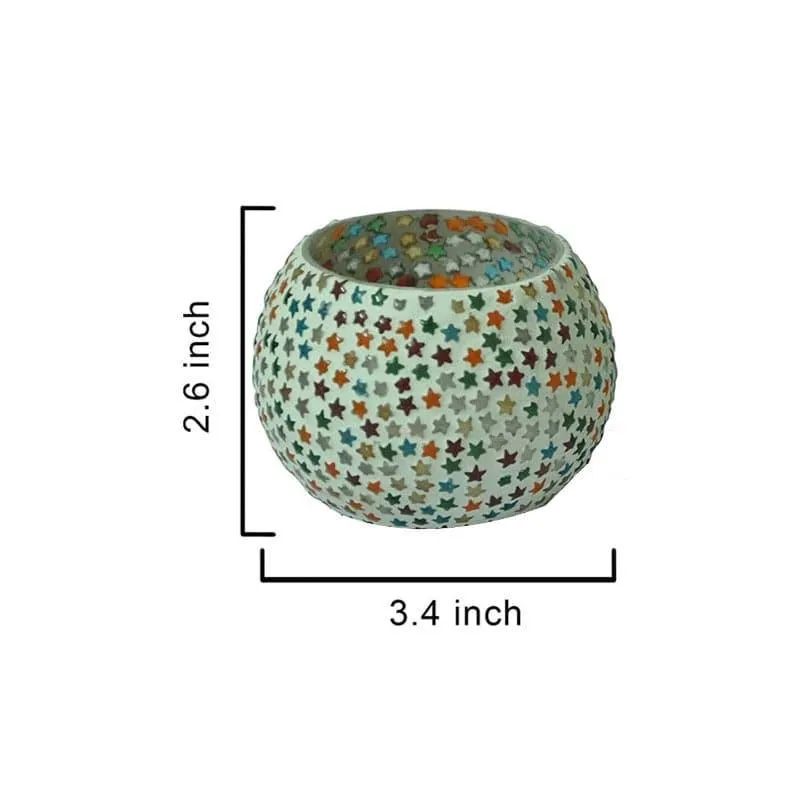 Starry Solace Tealight Candle Holder - Set Of Two media 5
