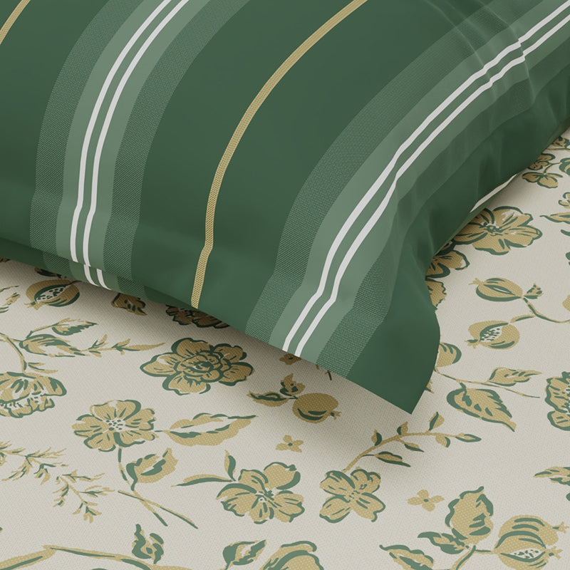 Sardonyx Geometric Microfiber Bedsheet -135 GSM media 6