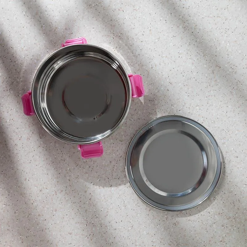 Clip Lock Lunch Box (600 mL) - Pink media 3