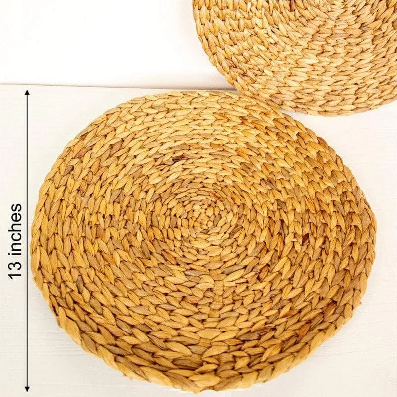 Circle Weaver Natural Fiber Placemat - Set Of Four media 4