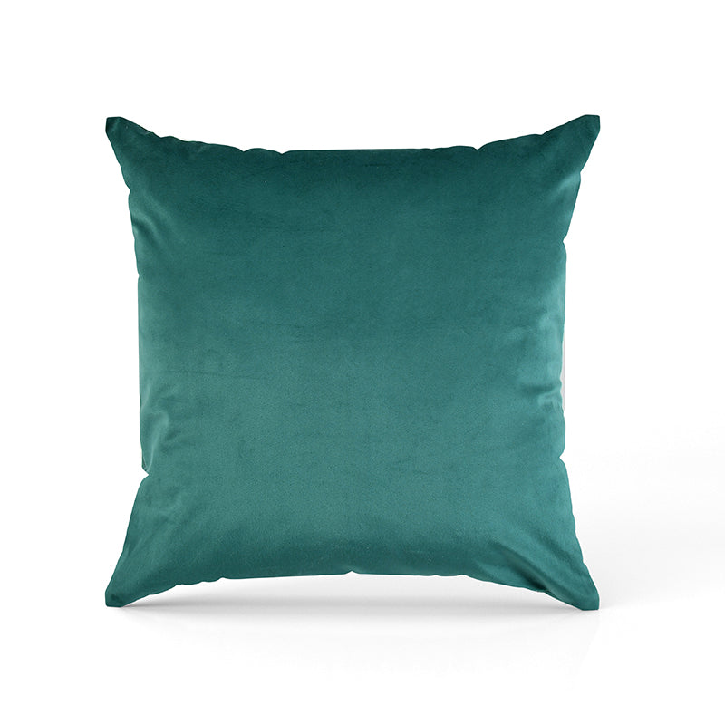 Vintara Velvet Cushion Cover (Turquoise) - Set Of Five media 6