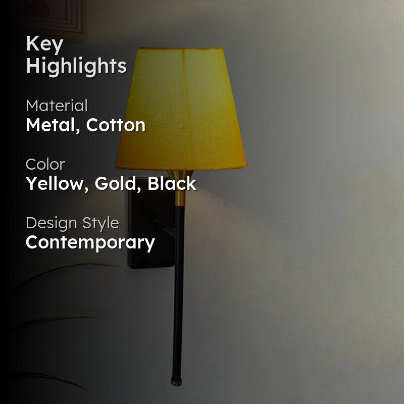Zelvian Metal Wall Lamp media 2