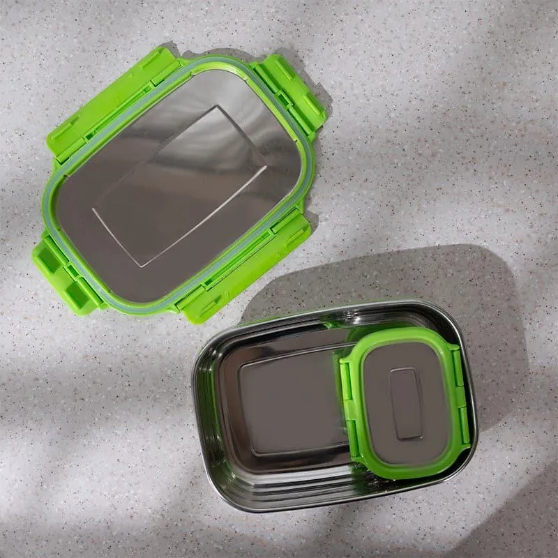 Croc Whimsy Green Lunch Box (775/150 mL) - Two Piece Set media 6
