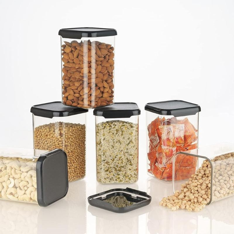 Asto Airtight Plastic Container (1100 mL Each) - Set Of Six media 4