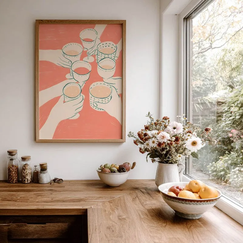 Marinara Muse Archival Canvas Wall Art - Brown media 7