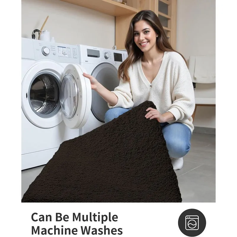 BathEase Anti Skid Bath Mats (Brown) - Set of Two media 9