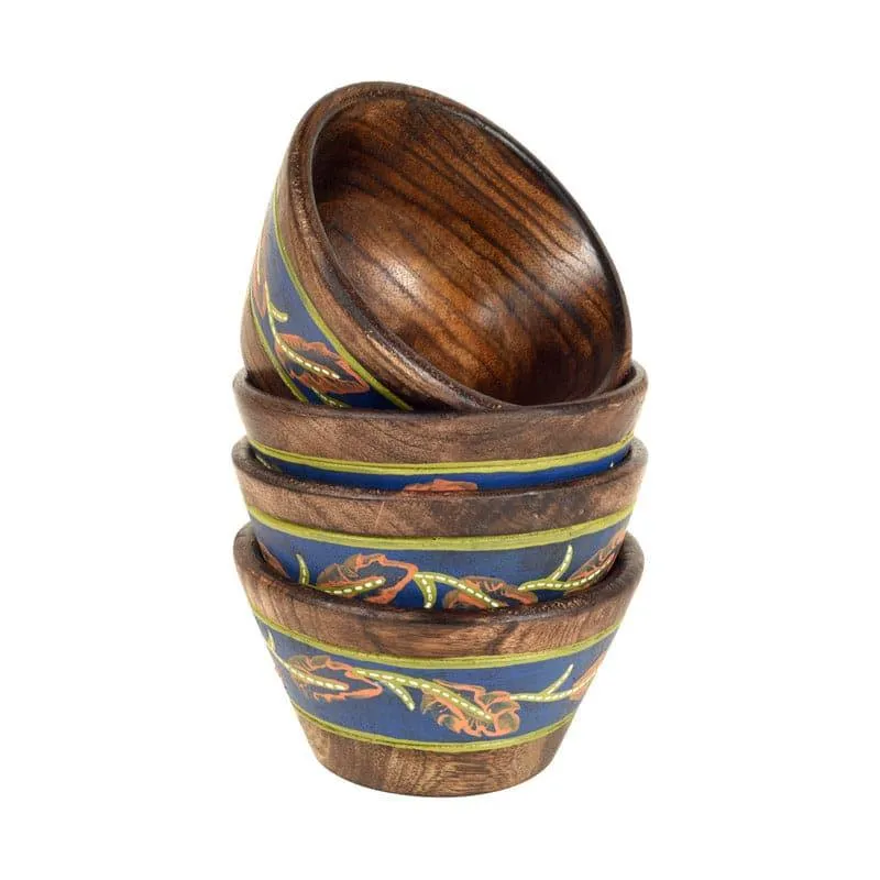 Iniya Wooden Bowl - Set Of Four media 5