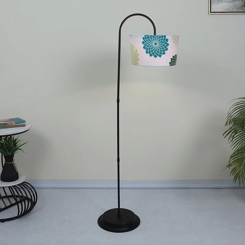 Akari Printed Arched Floor Lamp media 2