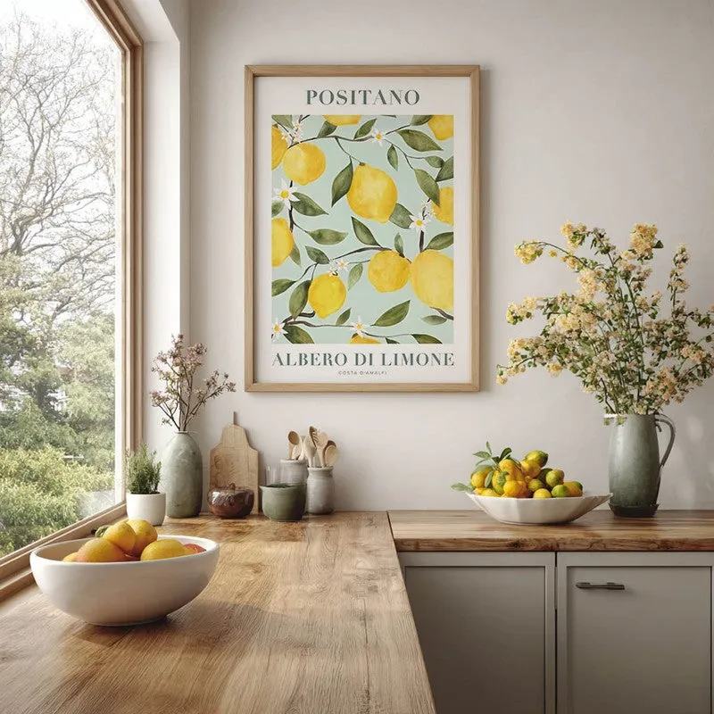 Citrus Zest Archival Canvas Wall Art - Brown media 6