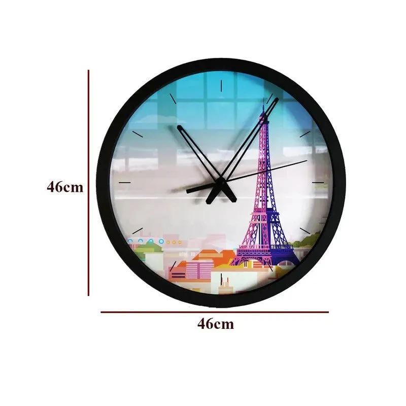 Eiffara MDF Wall Clock media 6