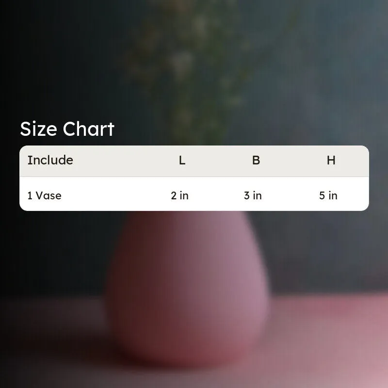 Yelena Ceramic Vase - Pink media 5