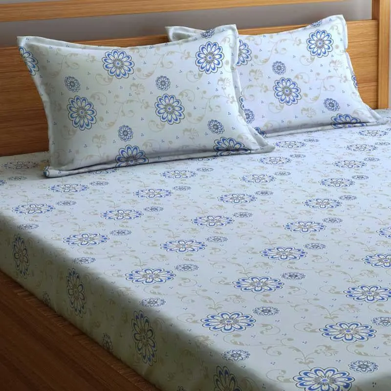 Bedazzled Dreams Fitted Microfiber Bedsheet - 300 GSM media 3