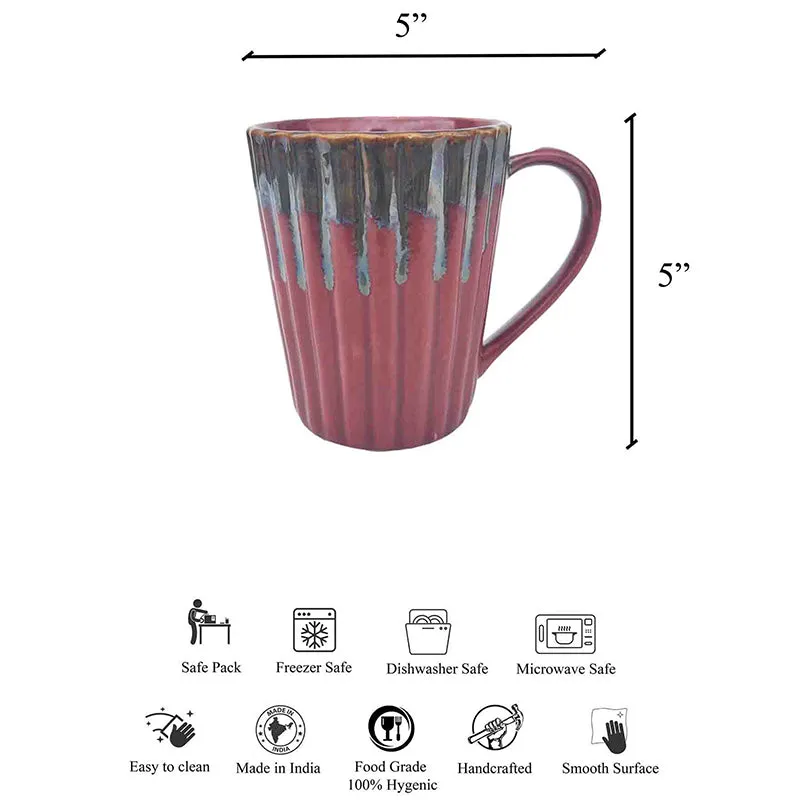 Atina Ceramic Tea Cup (200 mL) media 4