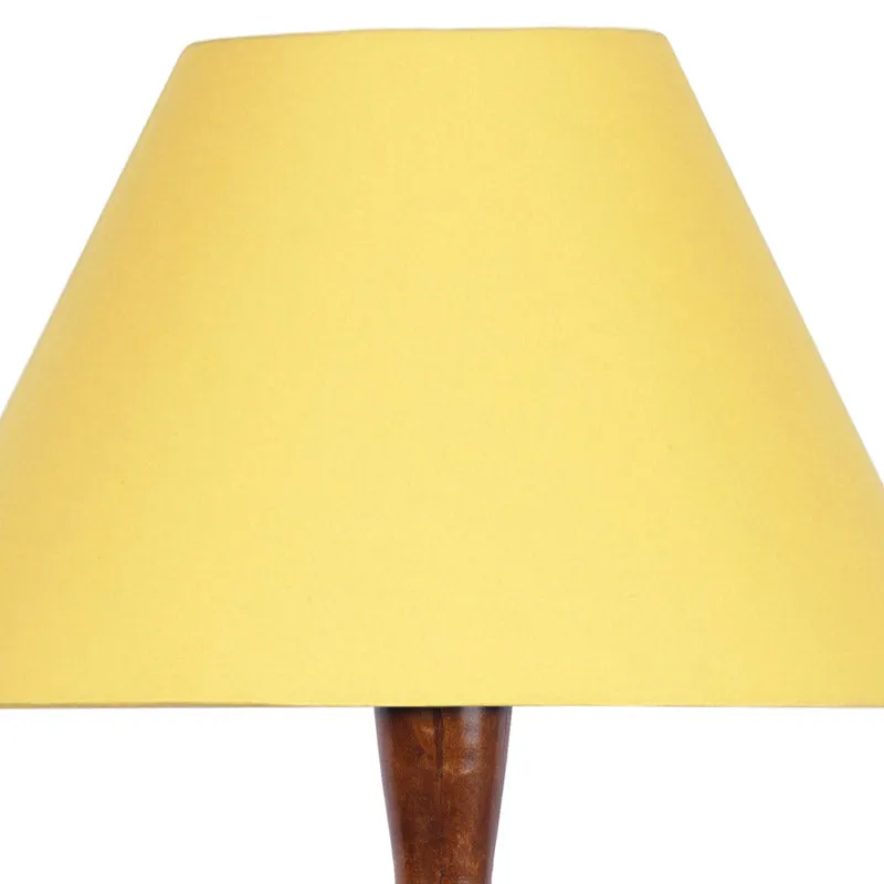 Hima Vintage Wooden Floor Lamp - Yellow media 6