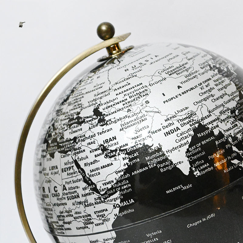 Around The Globe Showpiece - Silver media 4