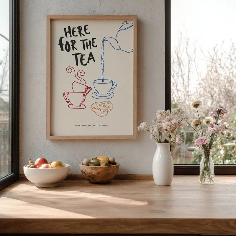 ForTea Archival Canvas Wall Art - Brown media 6