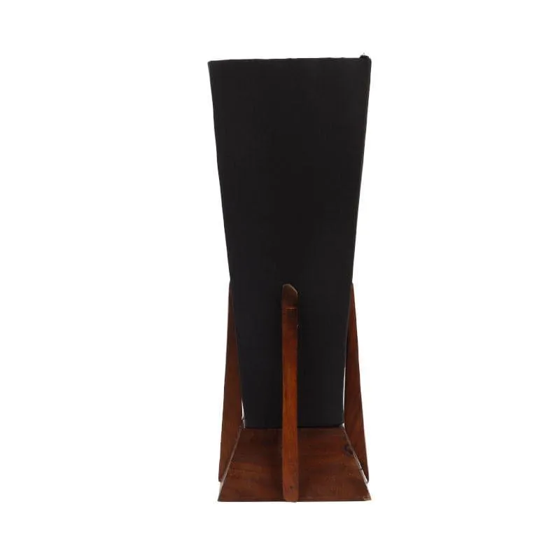 Lorelie Fabric Table Lamp - Black,Brown media 4