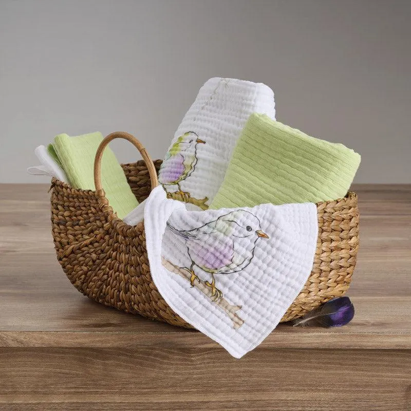 Soft Green Towel Set & Tote Bag - Seven Piece Set media 3