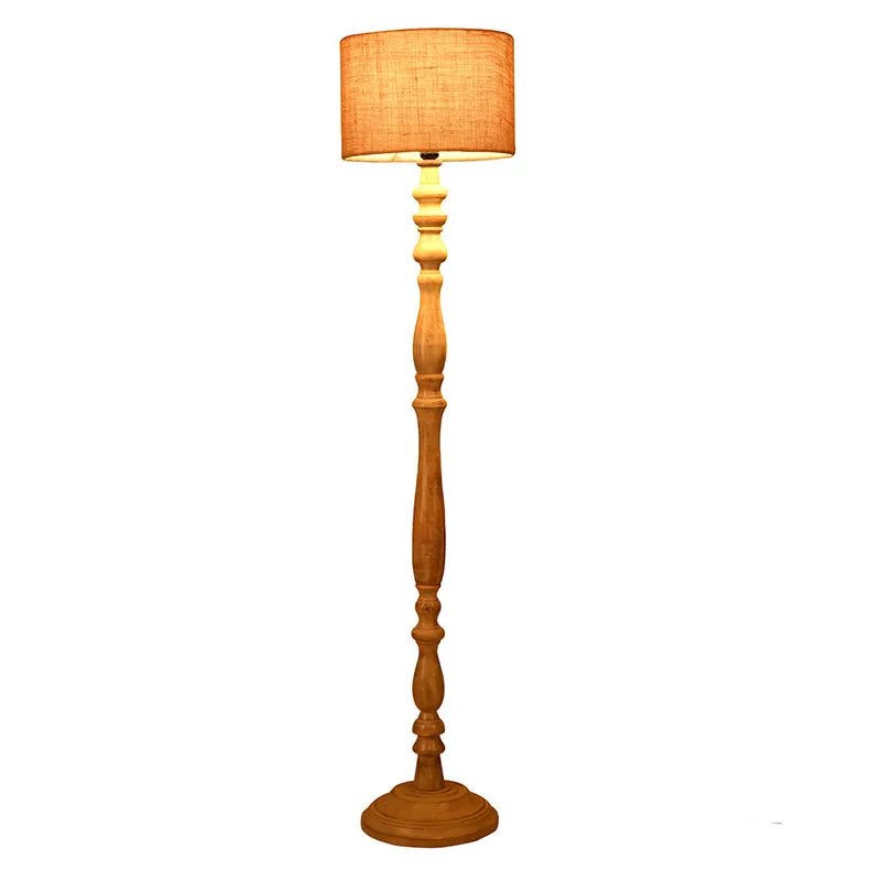 Hewn Floor Lamp - Brown media 3