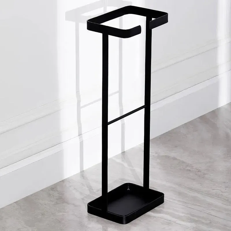 Foundry Metal Umbrella Stand - Black media 4