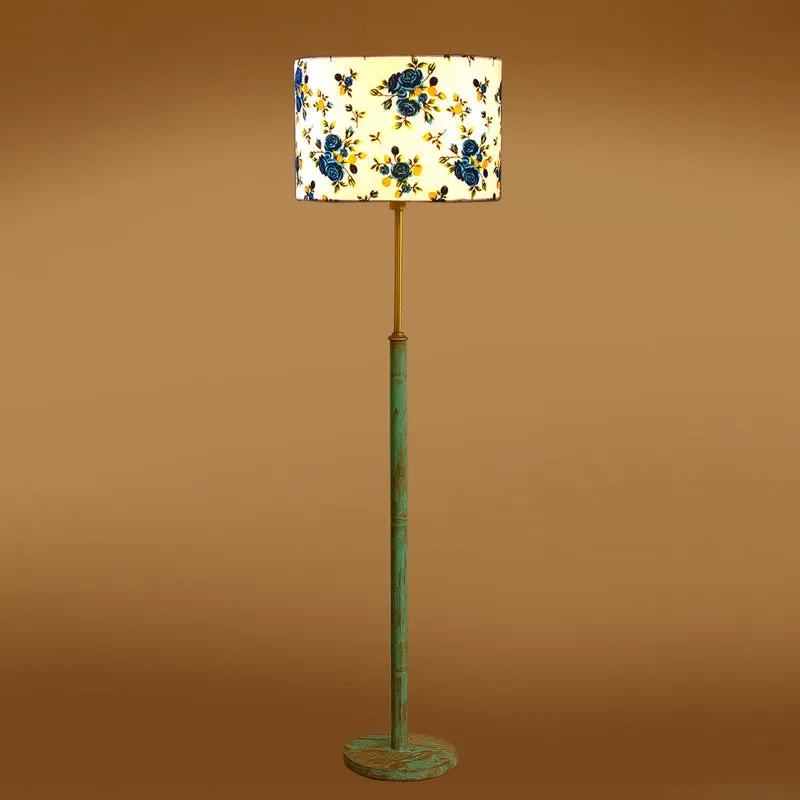 Ocean Mist Wooden Floor Lamp - Blue media 7