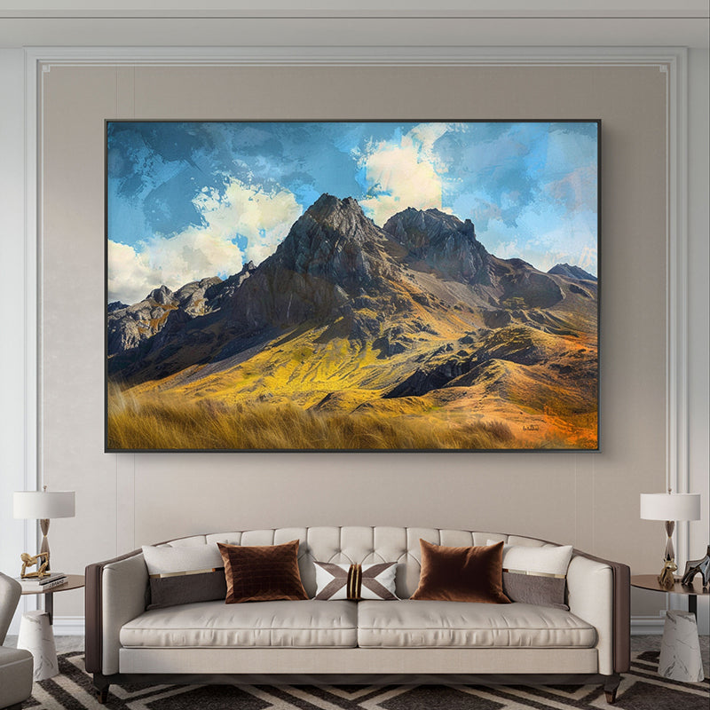 Mountains Of Vale Wall Painting