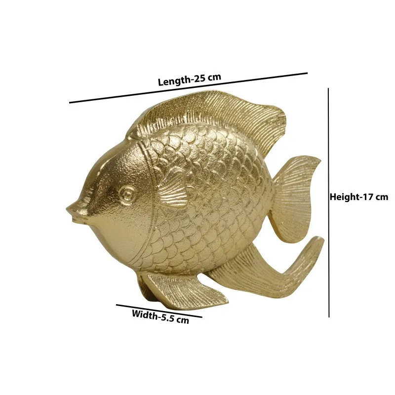 Golden Fish Showpiece media 6