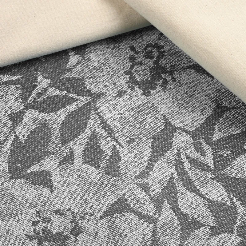 Saral Home Kanan Cotton Bedsheet (Grey) - 224 TC media 4