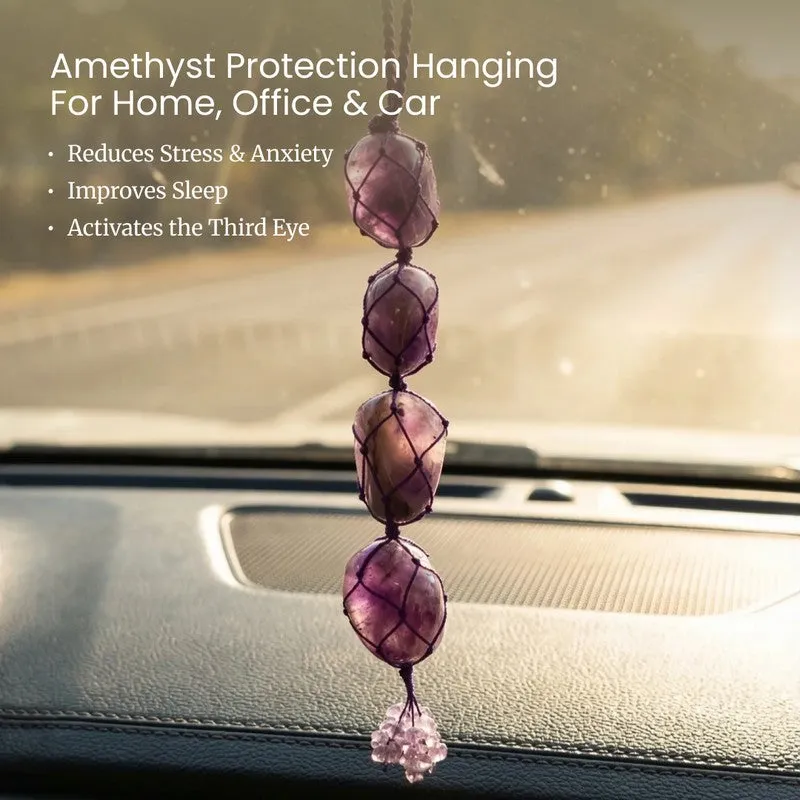 Zen Drive Spiritual Crystal Wall Accent - Purple media 7