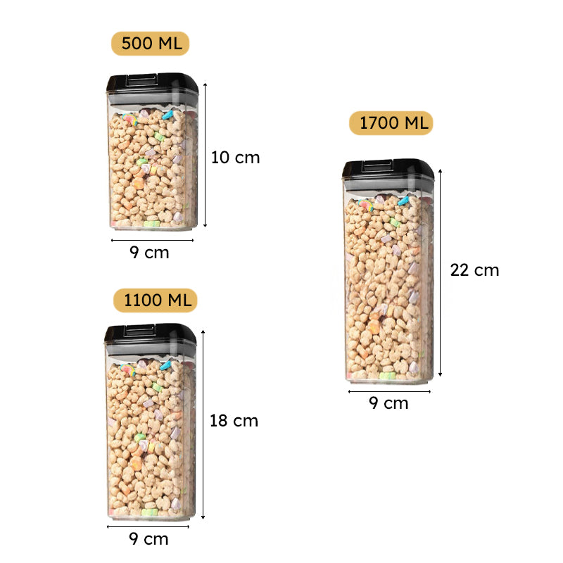Norva Airtight Storage Plastic Container - Set Of Four media 7