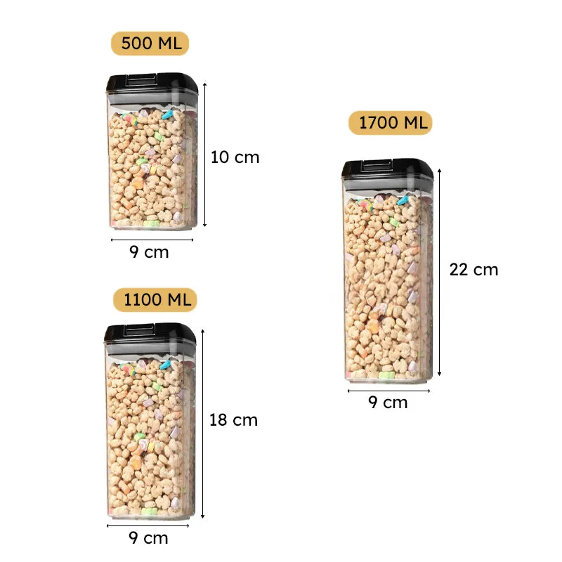 Norva Airtight Storage Plastic Container - Set Of Four media 7